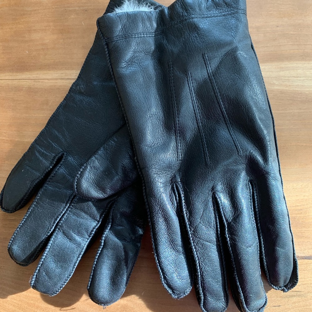 Aris leather lined gloves